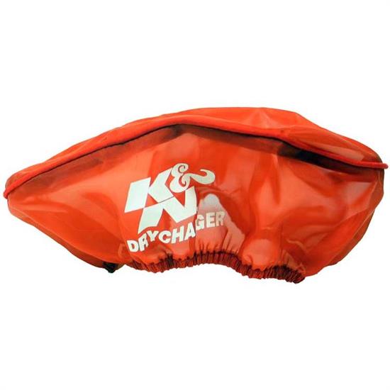K&N 22-2840PR DryCharger Air Filter Wrap, 2.5in Tall, Red