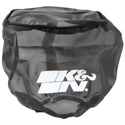 K&N 22-8045DK DryCharger Air Filter Wrap, 6in Tall, Black