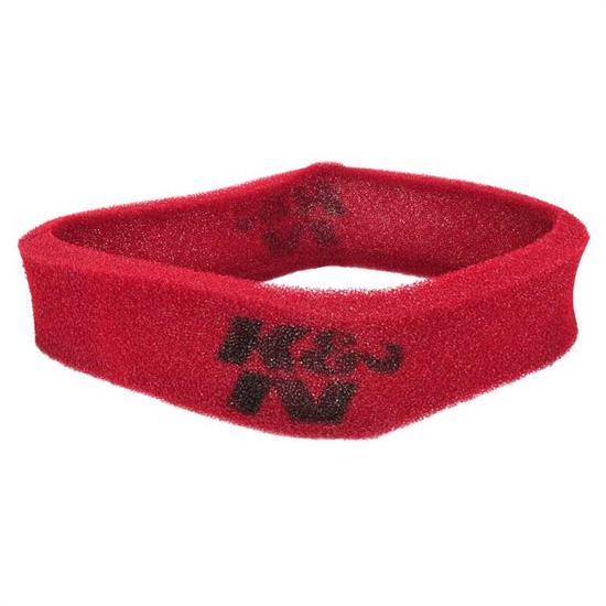 K&N 25-1963 Airforce Air Filter Foam Wrap, 3in Tall, Red