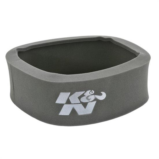 K&N 25-5300 Airforce Air Filter Foam Wrap, 4in Tall, Charcoal