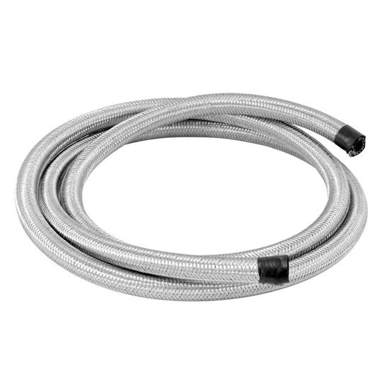 Spectre 29406 Braided Stainless Steel-Flex Fuel Line, 3/8 Inch x 6 Ft.
