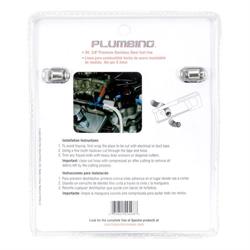 Spectre 29498 Braided S.S. Fuel Line/Install Kit, 3/8 Inch x 3Ft.