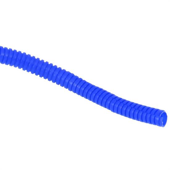 Spectre 29516 Convoluted Wire Loom Tubing, Blue, 1/4 Inch x 10 Ft.
