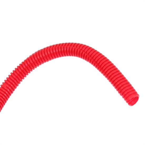 Spectre 29682 Convoluted Wire Loom Tubing, Red, 3/8 Inch x 8 Ft.