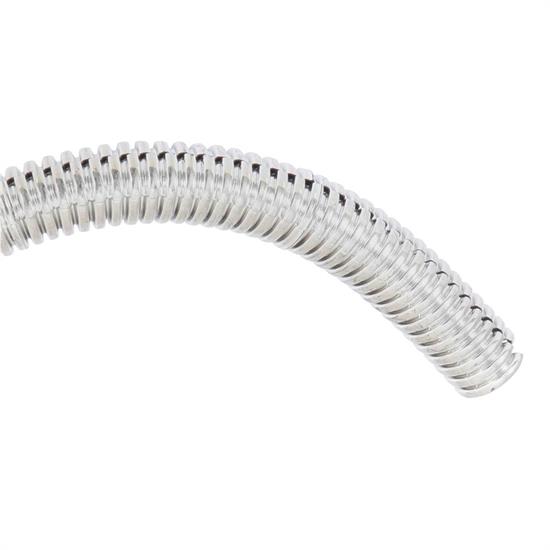 Spectre 29688 Convoluted Wire Loom Tubing, Chrome, 3/8 Inch x 8 Ft.