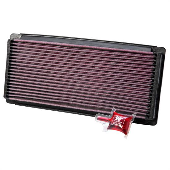 K&N 33-2023 Lifetime Performance Air Filter, Ford 4.9L-7.5L, VW 1.8L