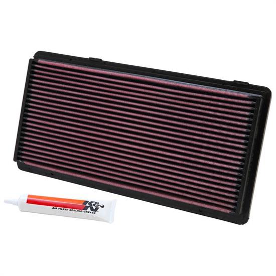 K&N 33-2122 Lifetime Performance Air Filter, Jeep 2.5L-4.0L