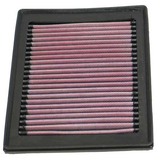 K&N 33-2291 Lifetime Performance Air Filter, 0.938in Tall, Panel