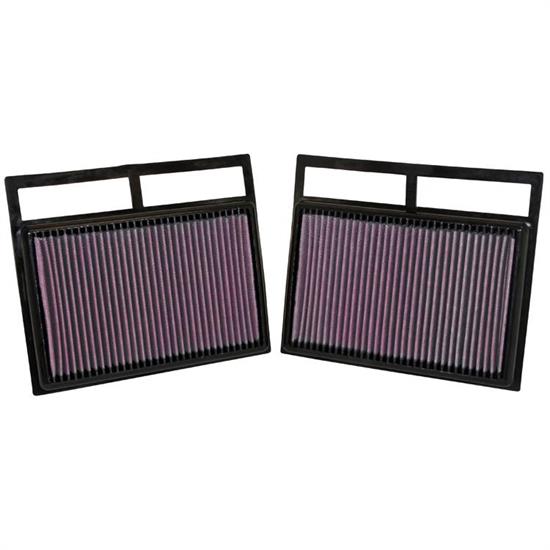 K&N 33-2412 Lifetime Performance Air Filter, Mercedes Benz 5.5L-6.0L