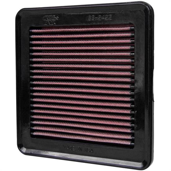 K&N 33-2422 Lifetime Performance Air Filter, Honda 1.2L-1.5L