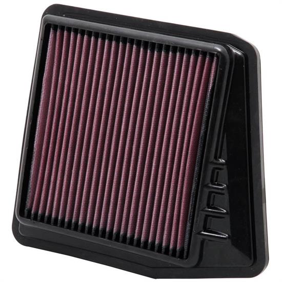 K&N 33-2430 Lifetime Performance Air Filter, Acura 2.4L, Honda 2.4L