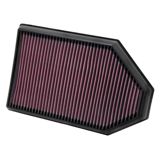 K&N 33-2460 Lifetime Air Filter, Chrysler 3.6L-6.4L, Dodge 3.6L-6.4L