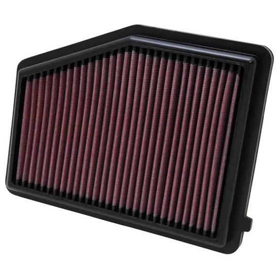 K&N 33-2468 Lifetime Performance Air Filter, Acura 2.0L, Honda 1.8L