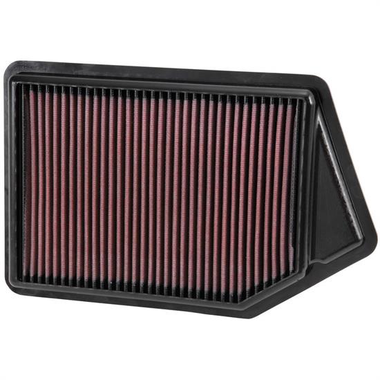 K&N 33-2498 Lifetime Performance Air Filter, Acura 2.4L, Honda 2.4L
