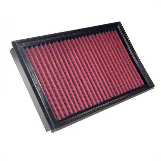 K&N 33-2561 Lifetime Performance Air Filter, Mercedes Benz 2.0L-2.5L