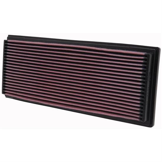 K&N 33-2573 Lifetime Performance Filter, Audi 3.6L-4.2L, BMW 3.0L-3.5L
