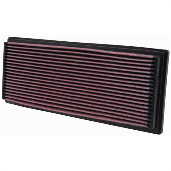 K&N 33-2573 Lifetime Performance Filter, Audi 3.6L-4.2L, BMW 3.0L-3.5L