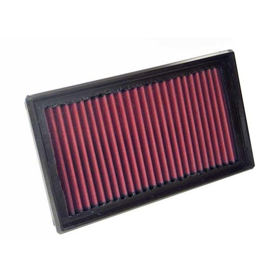 K&N 33-2589 Lifetime Performance Air Filter, 1.188in Tall, Panel