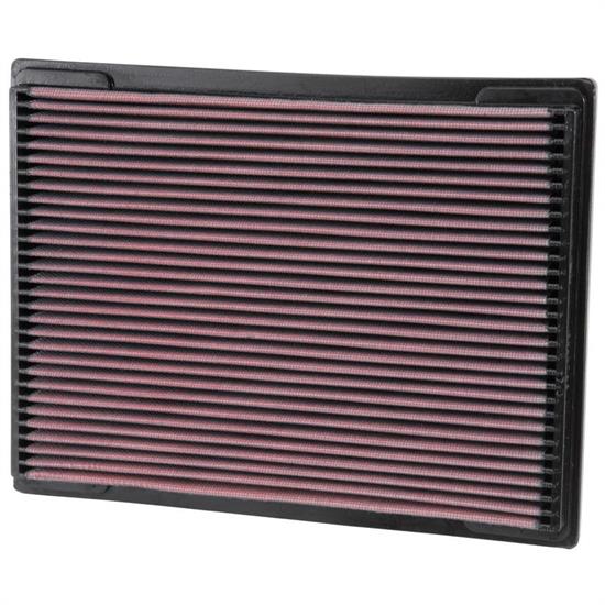 K&N 33-2703 Lifetime Performance Air Filter, Mercedes Benz 1.8L-5.5L