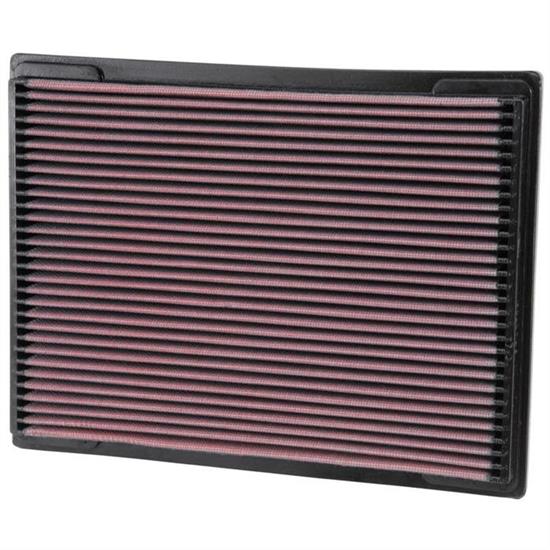 K&N 33-2703 Lifetime Performance Air Filter, Mercedes Benz 1.8L-5.5L
