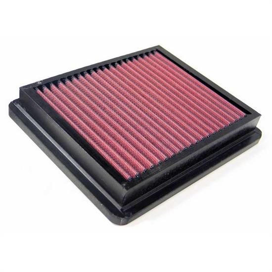 K&N 33-2740 Lifetime Performance Air Filter, 1.25in Tall, Panel