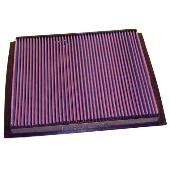 K&N 33-2764 Lifetime Performance Air Filter, Mercedes Benz 2.1L-2.9L