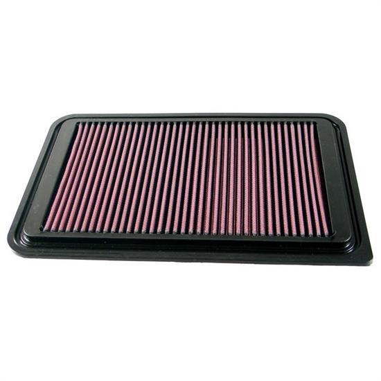 K&N 33-2924 Lifetime Performance Air Filter, Mazda 1.3L-1.6L