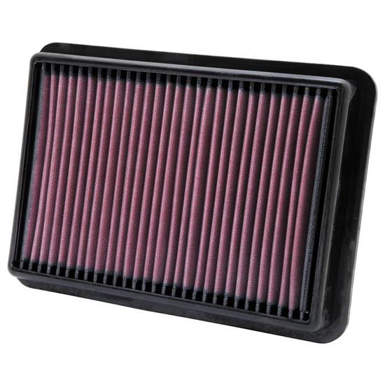 K&N 33-2980 Lifetime Performance Air Filter, Hyundai 2.5L, Nissan 2.5L