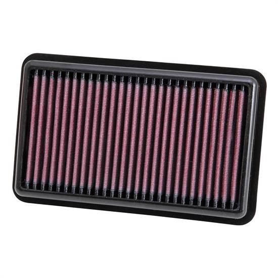 K&N 33-3000 Air Filter, Hyundai 1.0L, Kia 1.0L-1.2L