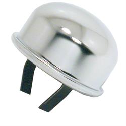 Spectre 4280 Chrome Push-On Breathers, 2.5 in. Tall, 2.5 in. OD