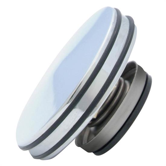 Spectre 43385 Round Steel Chrome Radiator Cap, 18 PSI, Each