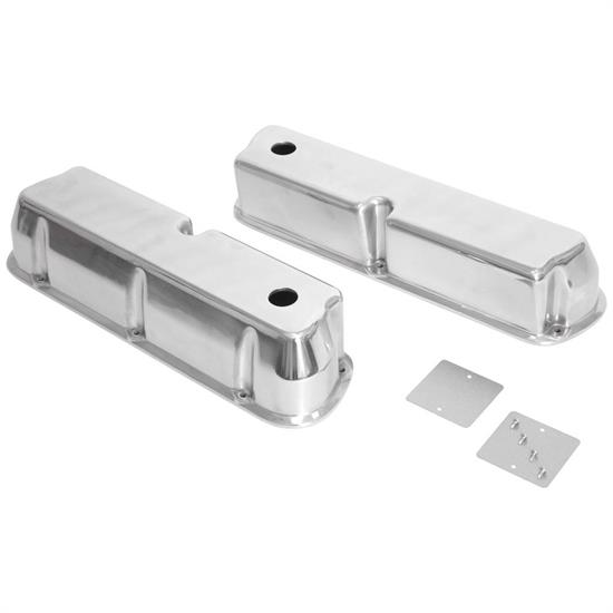Spectre 5018 Aluminum Valve Covers, Ford/Mercury 260-351, Lincoln 5.0L