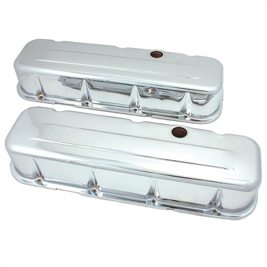 Spectre 5230 Chrome Valve Covers, Chevy/GMC 396-454