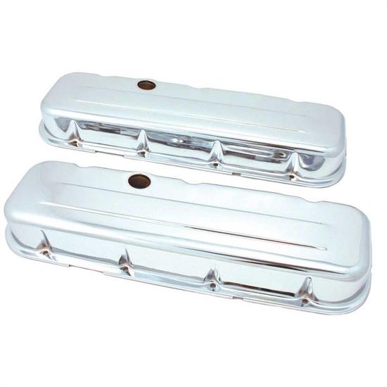 Spectre 5240 Chrome Valve Covers, Chevy/GMC 396-454