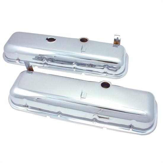 Spectre 5261 Chrome Valve Covers, Chevy/GMC 396-454