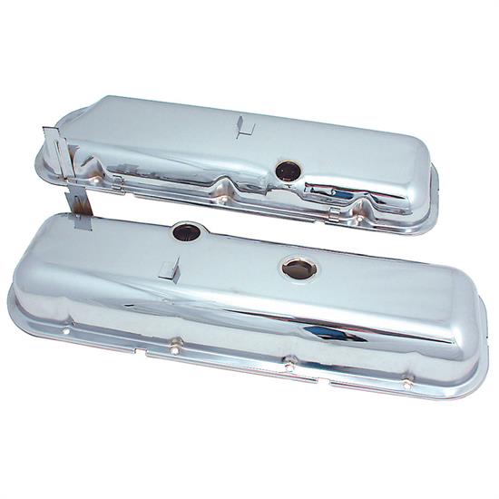 Spectre 5262 Chrome Valve Covers, Chevy/GMC 396454