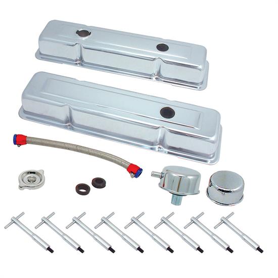 Spectre 54083 Engine Dress Up Kit, Chevy 283-400, GMC 283-400