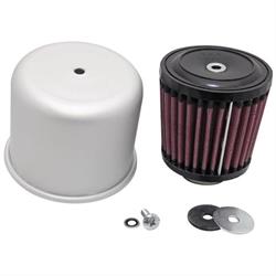 K&N 54-1020 Covered Assembly, 3.5in Tall, Red, Reverse Conical