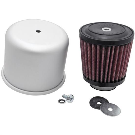 K&N 54-1030 Covered Assembly, 3.5in Tall, Red, Reverse Conical