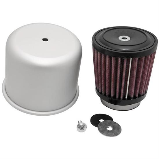 K&N 54-1050 Covered Assembly, 3.5in Tall, Red, Reverse Conical