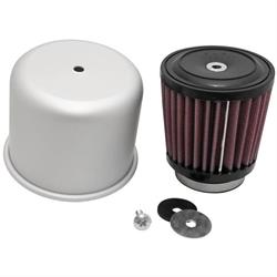 K&N 54-1050 Covered Assembly, 3.5in Tall, Red, Reverse Conical