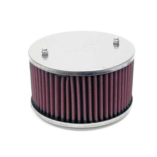 K&N 56-9270 Air Filter Assembly, 3.313in Tall, Red, Round