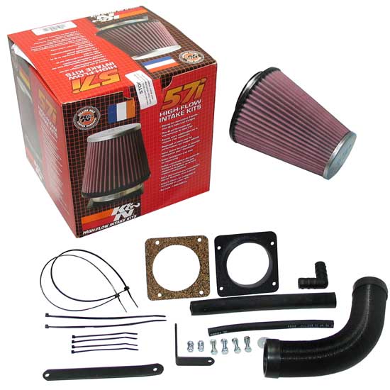 K&N 57-0100 57i Series Performance Intake Kit, Ford 2.0L