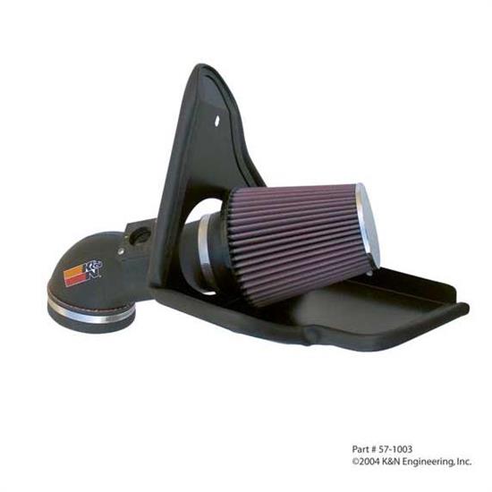 K&N 57-1003 57 Series FIPK Performance Intake Kit, BMW 3.2L