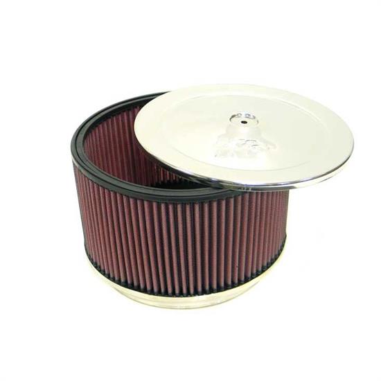 K&N 59-1197 Marine Flame Arrestor, Round, 4 in. Tall