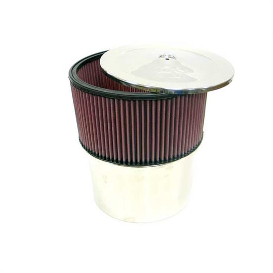 K&N 59-1198 Marine Flame Arrestor, Round, 10.5 in. Tall