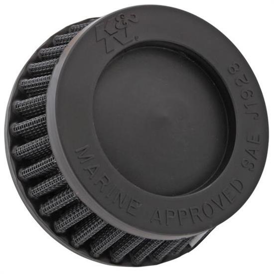 K&N 59-2045 Marine Flame Arrestor, Round Tapered, 2.25 in. Tall