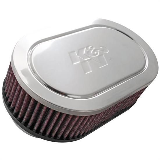 K&N 59-2840 Marine Flame Arrestor, Oval, 2.5 in. Tall