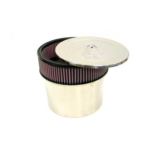 K&N 59-3366 Marine Flame Arrestor, Round, 2.75 in. Tall