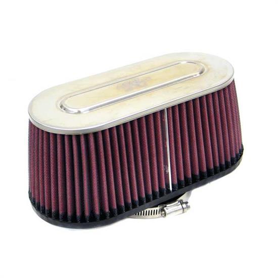 K&N 59-5005 Marine Flame Arrestor, Oval Straight, 4 in. Tall